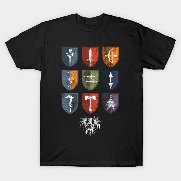 Dragon's Dogma 2 Grunge T-Shirt by mono_terace